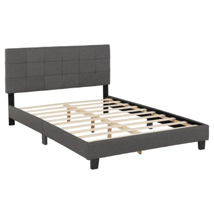 Arran 4FT6 Bedframe - Grey Fabric | Murphy Furniture