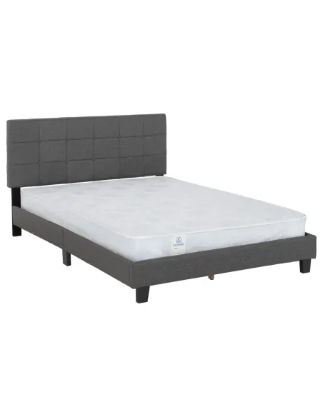 Arran 4FT6 Bedframe - Grey Fabric | Murphy Furniture