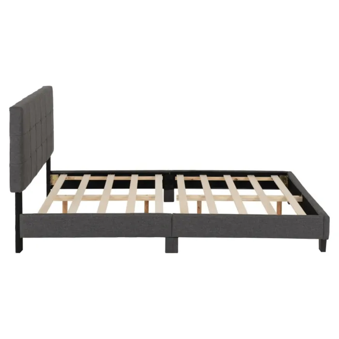 Arran 4FT6 Bedframe - Grey Fabric | Murphy Furniture