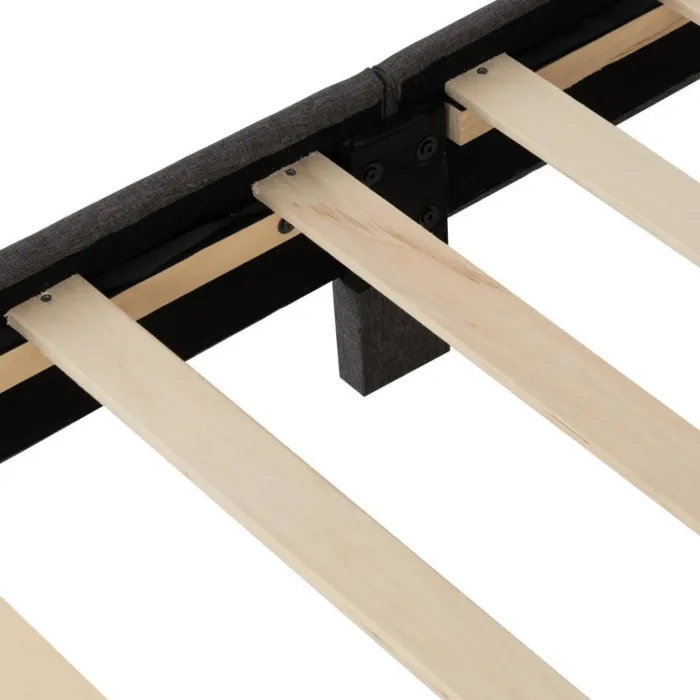 Arran 4FT6 Bedframe - Grey Fabric | Murphy Furniture