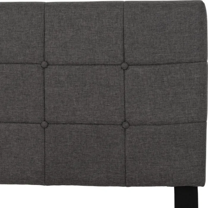 Arran 4FT6 Bedframe - Grey Fabric | Murphy Furniture