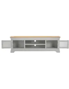 Bordeaux TV Stand - Pebble Grey/Oak | Murphy Furniture 2