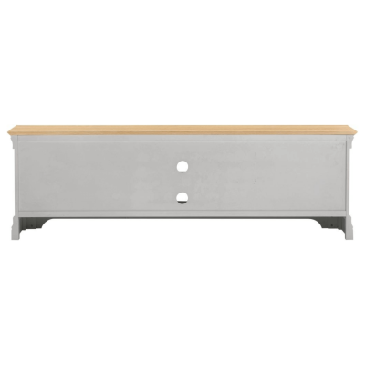 Bordeaux TV Stand - Pebble Grey/Oak | Murphy Furniture