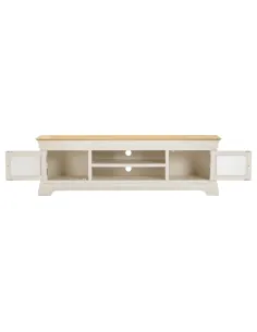 Bordeaux Small TV Stand - Ivory/Oak | Murphy Furniture 2