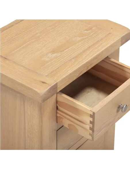 Windsor 3 Drawer Bedside Locker - Natura | Murphy Furniture