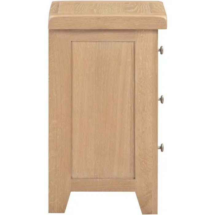 Windsor 3 Drawer Bedside Locker - Natura | Murphy Furniture
