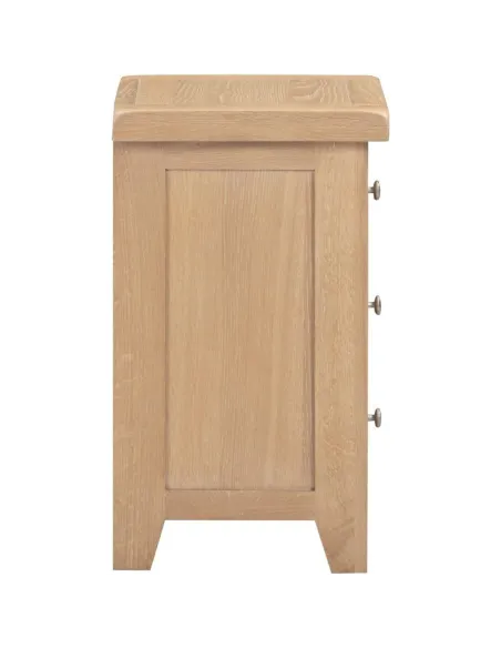 Windsor 3 Drawer Bedside Locker - Natura | Murphy Furniture