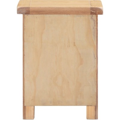 Windsor 3 Drawer Bedside Locker - Natura | Murphy Furniture