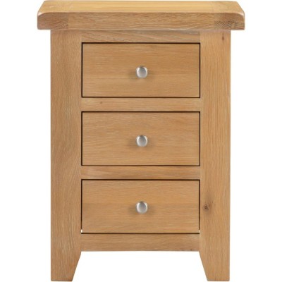 Windsor 3 Drawer Bedside Locker - Natura | Murphy Furniture