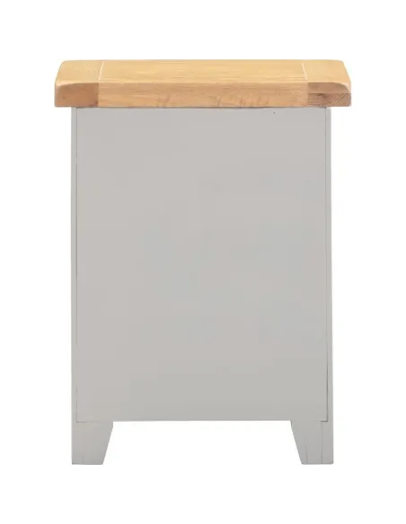 Windsor 3 Drawer Bedside Locker - Pebble | Murphy Furniture