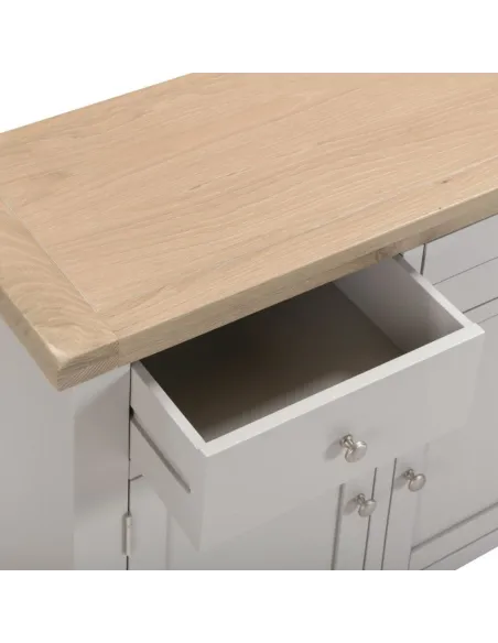 Windsor 3 Door 3 Drawer Sideboard - Pebb | Murphy Furniture