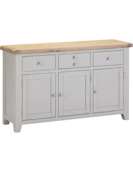 Windsor 3 Door 3 Drawer Sideboard - Pebb | Murphy Furniture