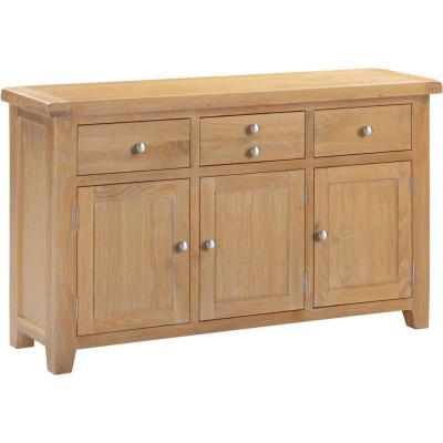Windsor 3 Door 3 Drawer Sideboard - Natu | Murphy Furniture
