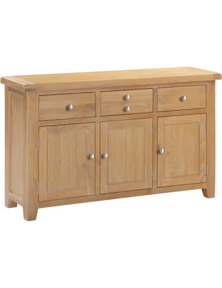 Windsor 3 Door 3 Drawer Sideboard - Natu | Murphy Furniture