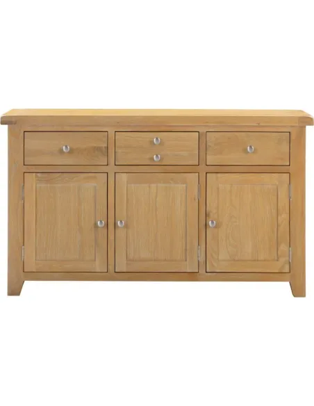 Windsor 3 Door 3 Drawer Sideboard - Natu | Murphy Furniture