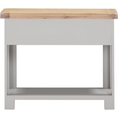Windsor 2 Drawer Console Table - Pebble | Murphy Furniture