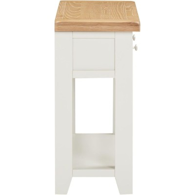 Windsor 2 Drawer Console Table - Ivory/O | Murphy Furniture