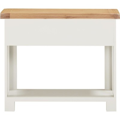 Windsor 2 Drawer Console Table - Ivory/O | Murphy Furniture