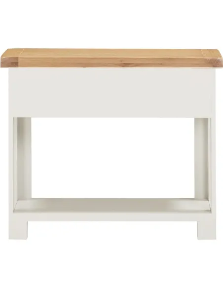 Windsor 2 Drawer Console Table - Ivory/O | Murphy Furniture