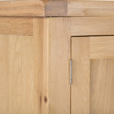 Windsor 2 Door 1 Drawer Wardrobe - Natur | Murphy Furniture