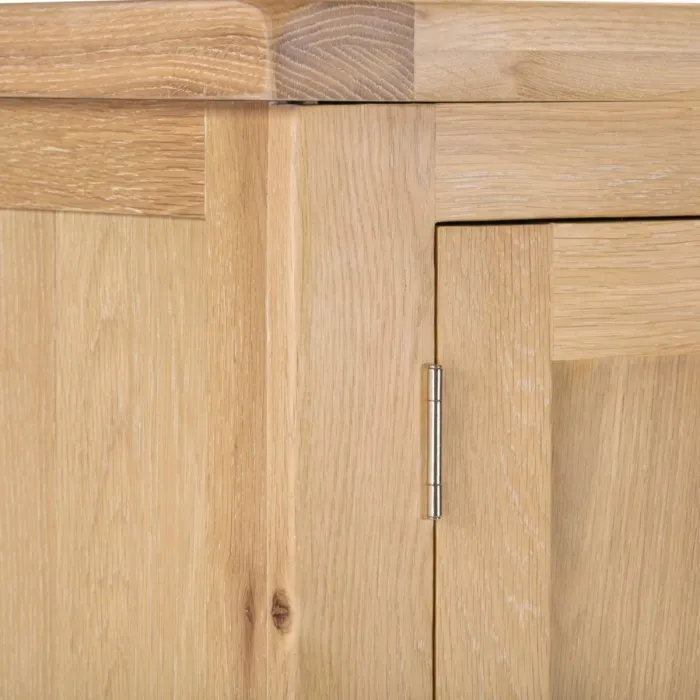 Windsor 2 Door 1 Drawer Wardrobe - Natur | Murphy Furniture