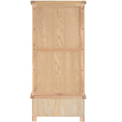 Windsor 2 Door 1 Drawer Wardrobe - Natur | Murphy Furniture