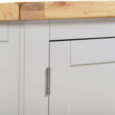 Windsor 2 Door 1 Drawer Wardrobe - Pebbl | Murphy Furniture