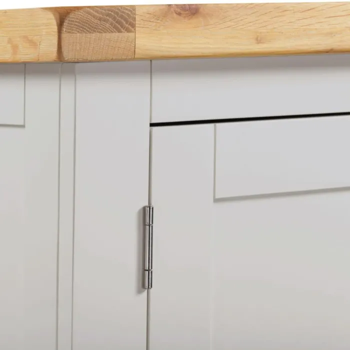 Windsor 2 Door 1 Drawer Wardrobe - Pebbl | Murphy Furniture