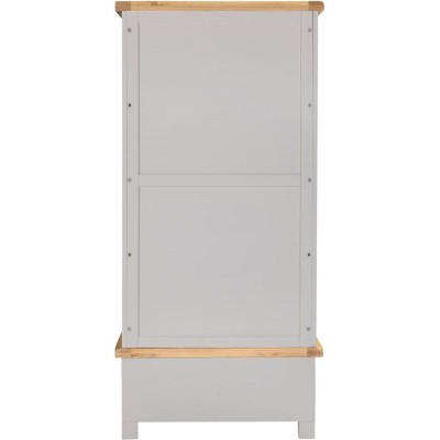 Windsor 2 Door 1 Drawer Wardrobe - Pebbl | Murphy Furniture