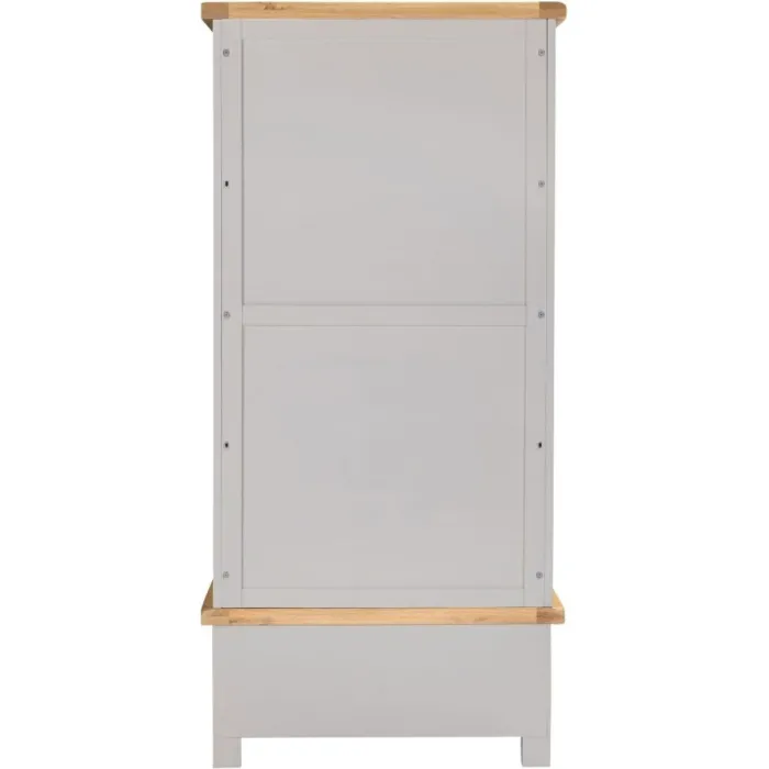Windsor 2 Door 1 Drawer Wardrobe - Pebbl | Murphy Furniture