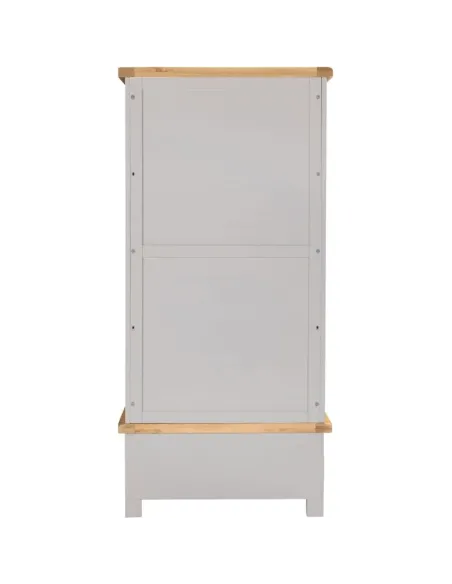 Windsor 2 Door 1 Drawer Wardrobe - Pebbl | Murphy Furniture