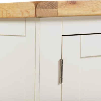 Windsor 2 Door 1 Drawer Wardrobe - Ivory | Murphy Furniture