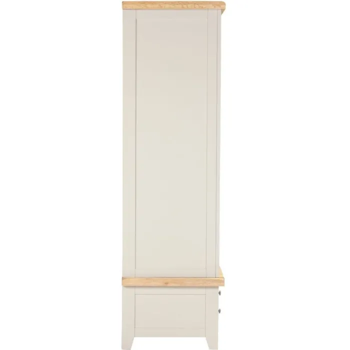 Windsor 2 Door 1 Drawer Wardrobe - Ivory | Murphy Furniture