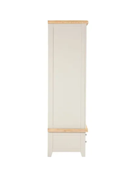 Windsor 2 Door 1 Drawer Wardrobe - Ivory | Murphy Furniture
