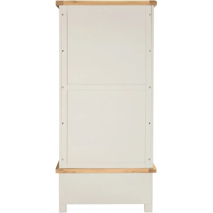 Windsor 2 Door 1 Drawer Wardrobe - Ivory | Murphy Furniture