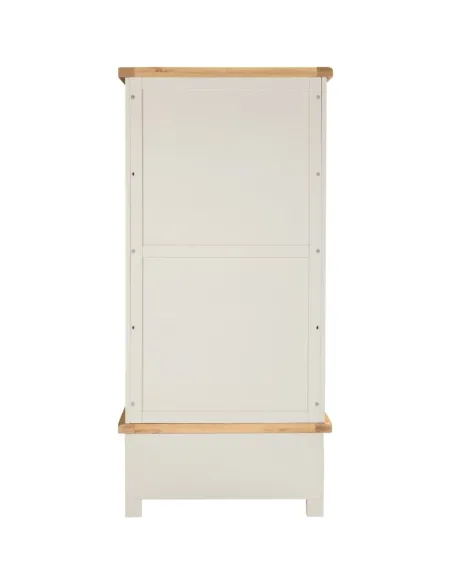 Windsor 2 Door 1 Drawer Wardrobe - Ivory | Murphy Furniture