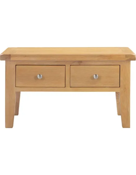 Windsor 2 Drawer Coffee Table - Natural | Murphy Furniture