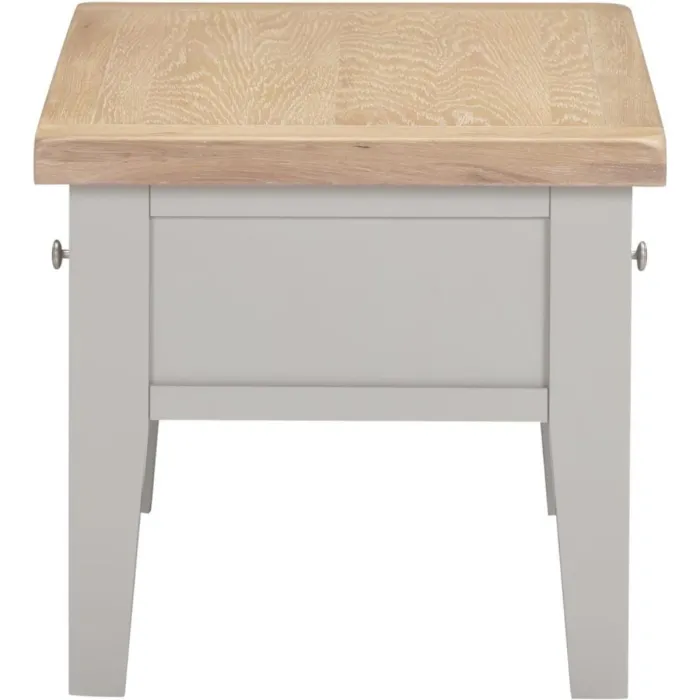 Windsor 2 Drawer Coffee Table - Pebble G | Murphy Furniture