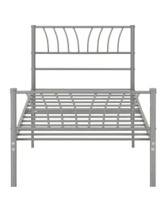 Harlow 3FT Bedframe - Silver | Murphy Furniture 2