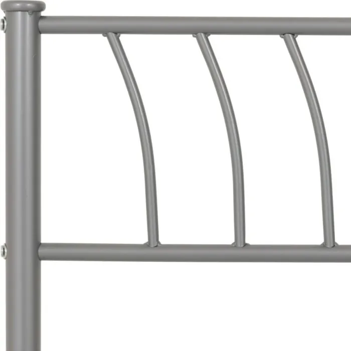 Harlow 3FT Bedframe - Silver | Murphy Furniture