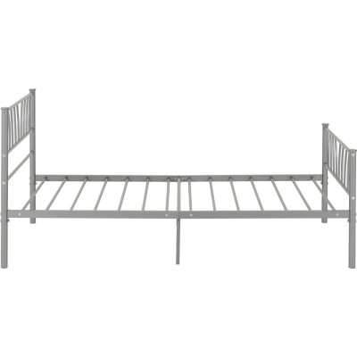Harlow 3FT Bedframe - Silver | Murphy Furniture