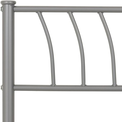 Harlow 4FT6 Bedframe - Silver | Murphy Furniture