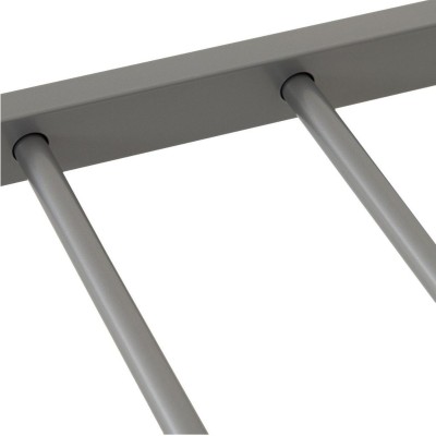 Harlow 4FT6 Bedframe - Silver | Murphy Furniture