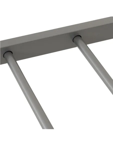 Harlow 4FT6 Bedframe - Silver | Murphy Furniture