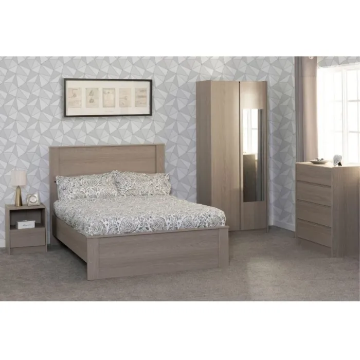 Paris 4 Drawer Chest - Smoked Ash Effect | Murphy Furniture