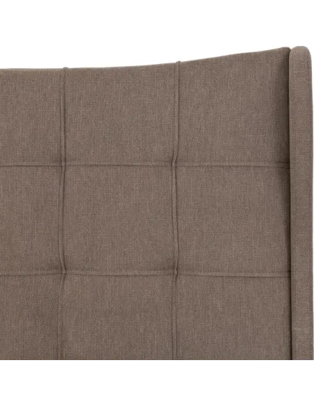Verona 4FT6 Bed - Brown Fabric | Murphy Furniture