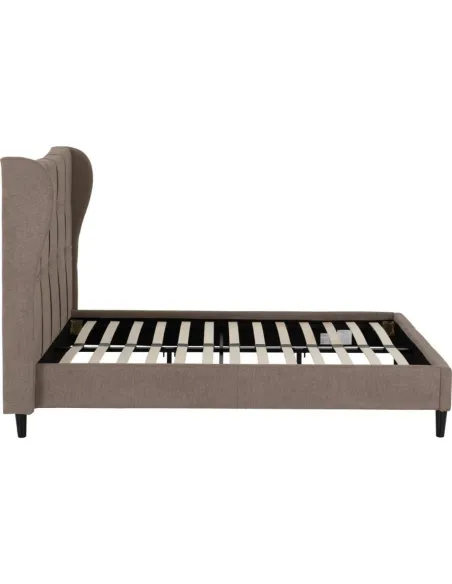 Verona 4FT6 Bed - Brown Fabric | Murphy Furniture