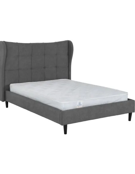 Verona 5FT Bed - Grey Fabric | Murphy Furniture