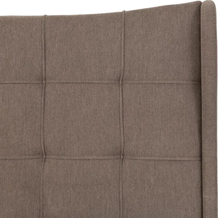 Verona 5FT Bed - Brown Fabric | Murphy Furniture