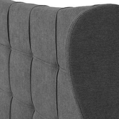 Verona 5FT Ottoman Bed - Grey Fabric | Murphy Furniture